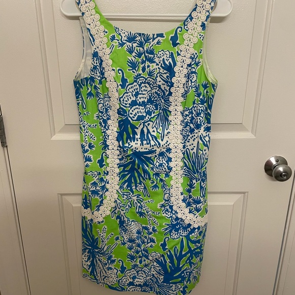 Lily Pulitzer green / blue sundress - Picture 1 of 3